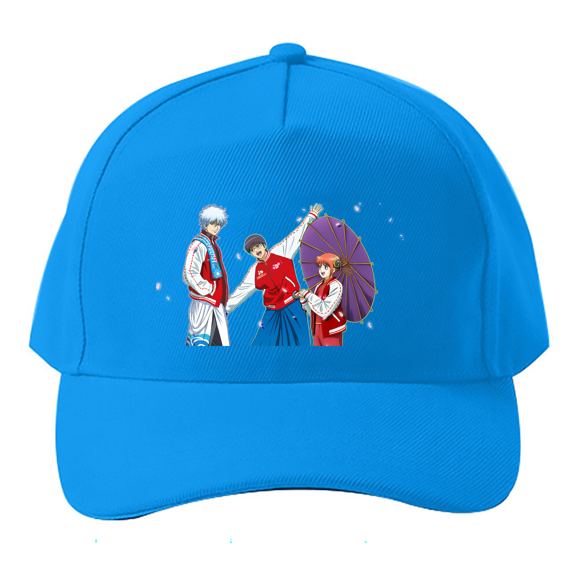 （画像用） ぎんたま 坂田銀時（さかたぎんとき） 神楽 志村新八（しむら しんぱち） GINTAMA Sakata Gintoki Kagura Shimura Shinpachi ベースボールキャップ 綿100％ 男女兼用 帽子 スポーツ